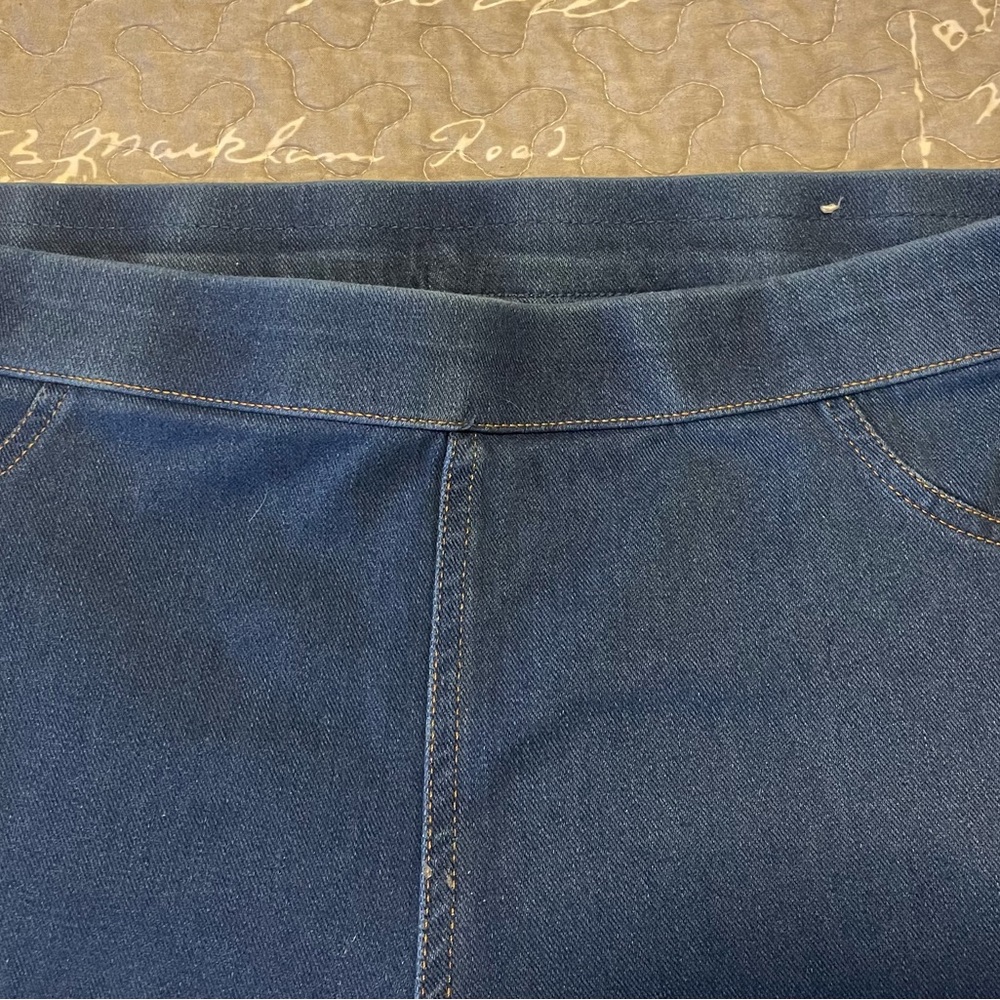 Denim Jean leggings
